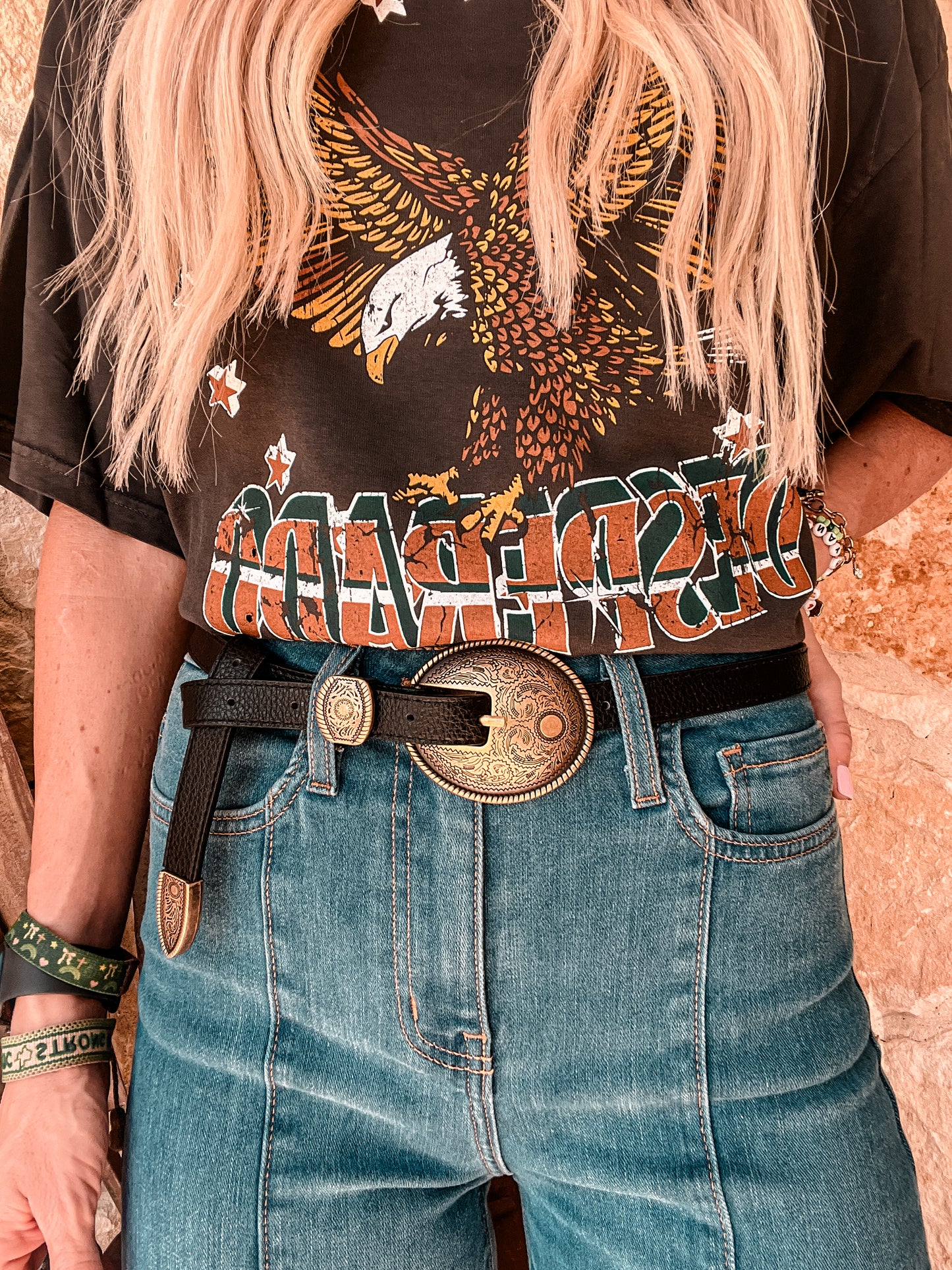 The Burleson Vintage Belt (Black)