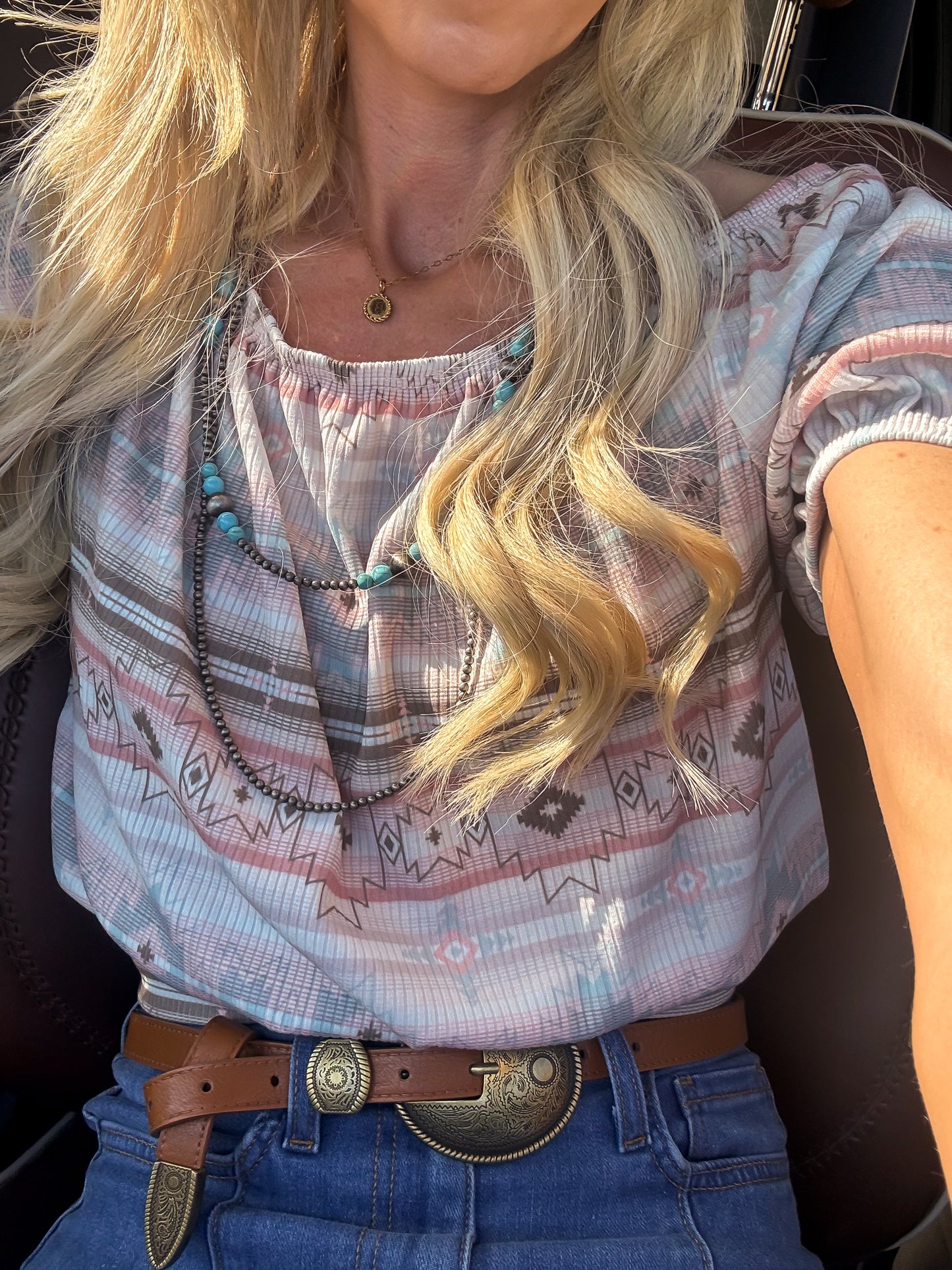 The Terlingua Aztec Top - The Vintage Emmie