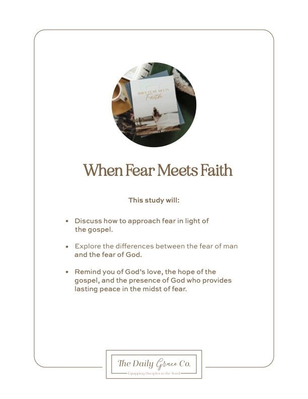 When Fear Meets Faith - The Vintage Emmie