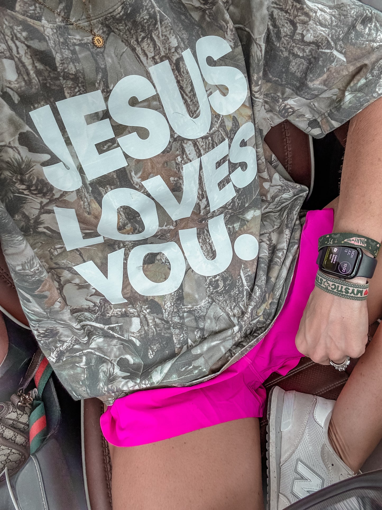 Jesus Loves You Camo Tee
