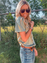 The Jamestown Silk Button Down (Sage)