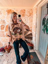 The Texas Armadillo Shirt (Brown) - The Vintage Emmie