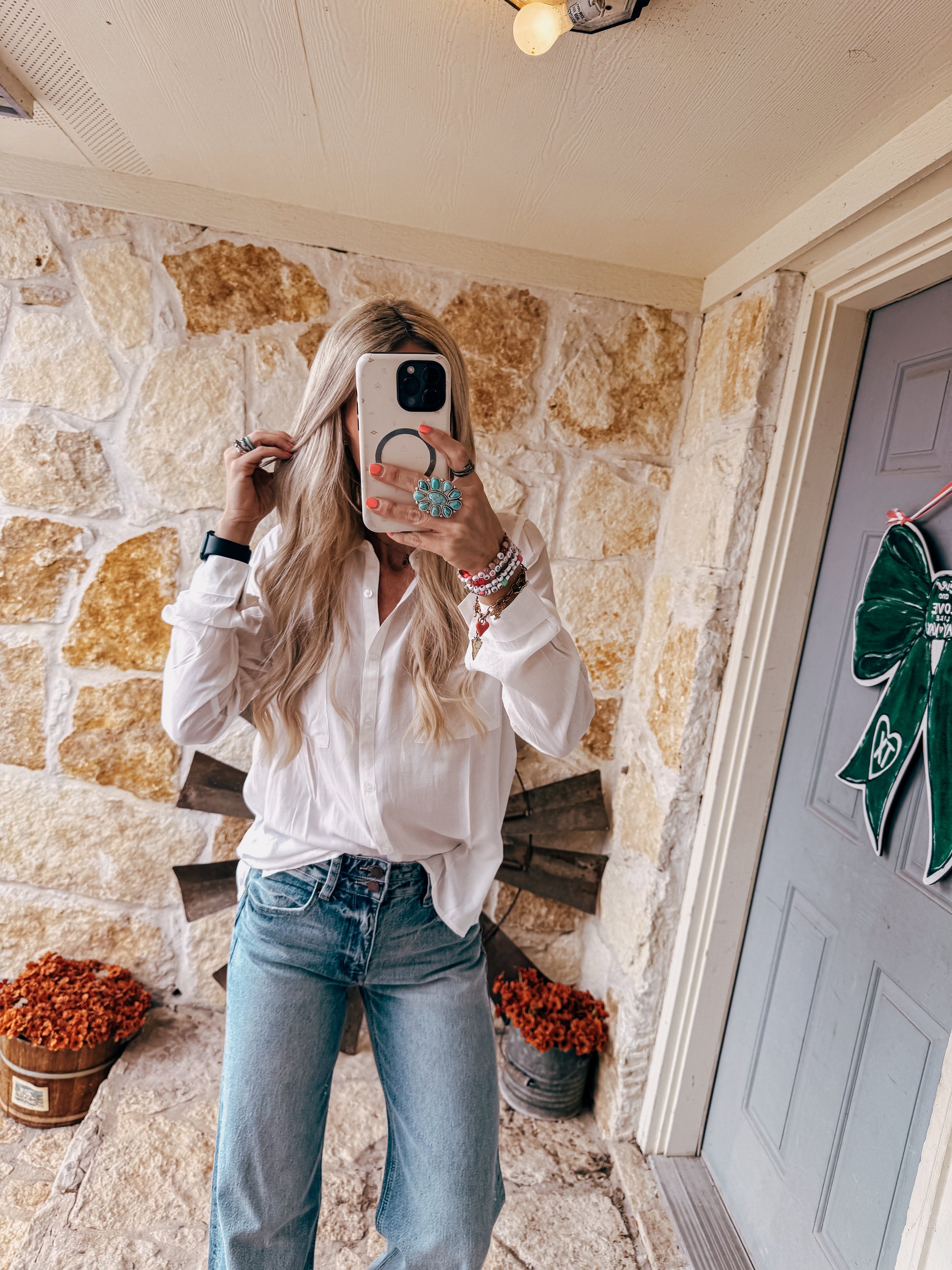 The Bogota Button Down (White) - The Vintage Emmie