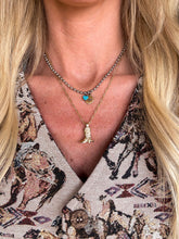 The Canyon Cowboy Boot 18k Gold Plated Necklace