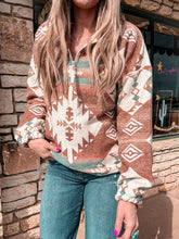 The Ballinger Aztec Pullover (Cream Mix)