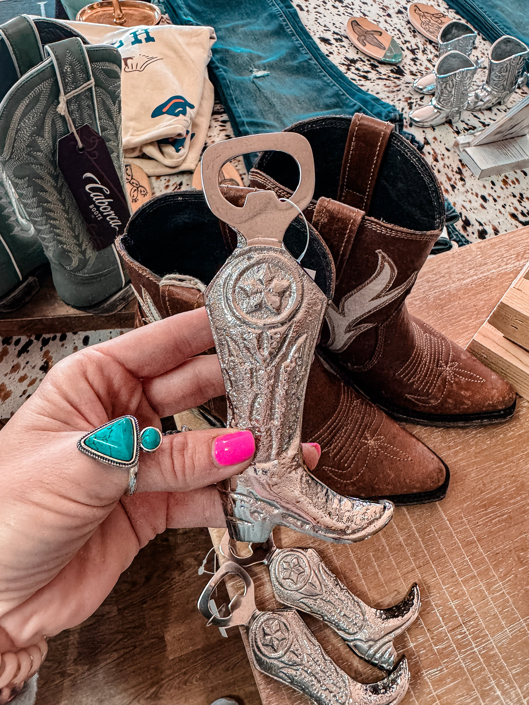 Cowboy Boot Bottle Opener