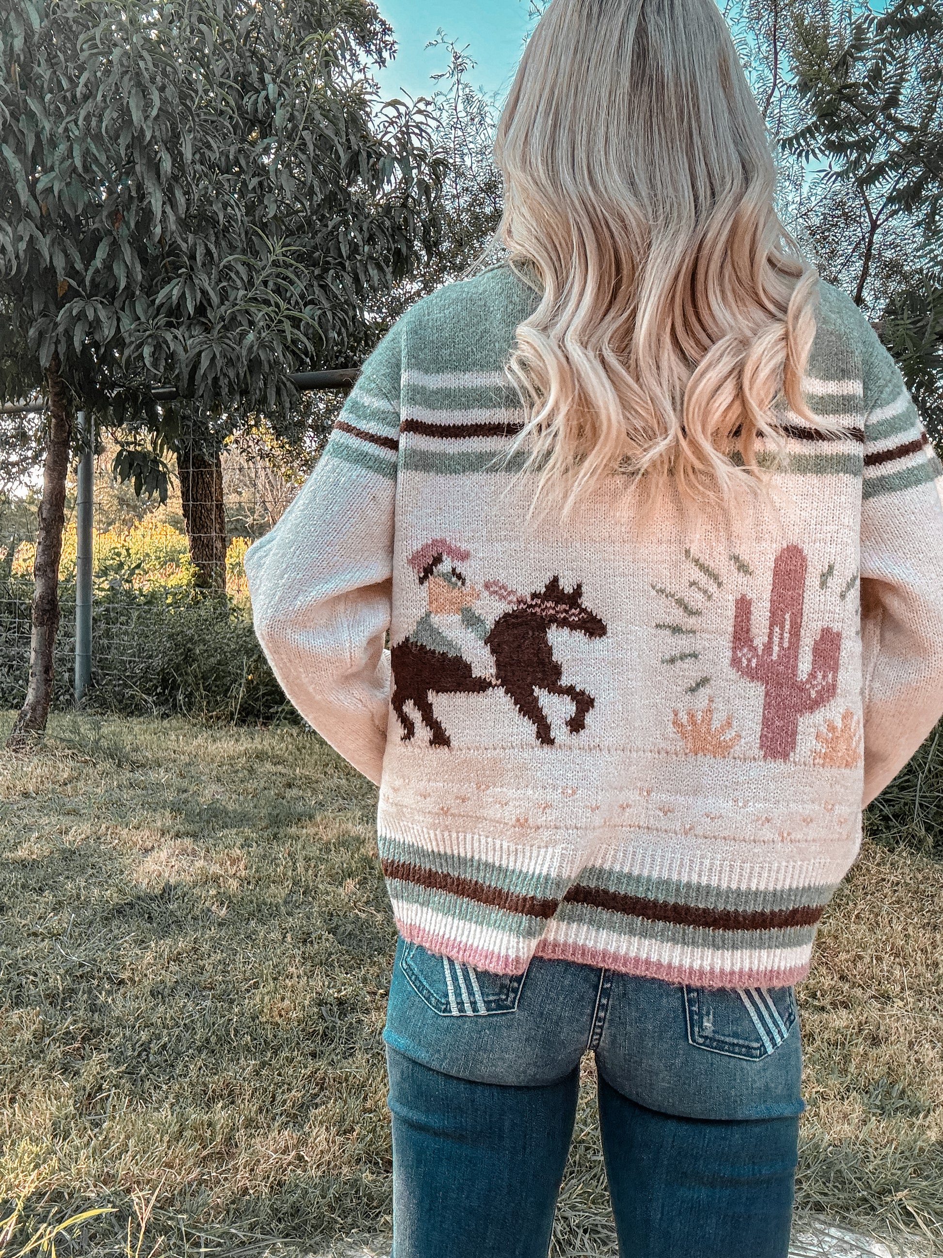 The Ennis Cowgirl Knit Cardigan - The Vintage Emmie