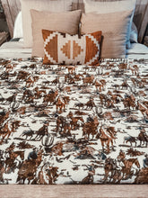 The Cowboy Home Throw Blanket