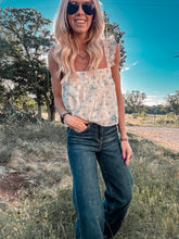 The Slaton Floral Top
