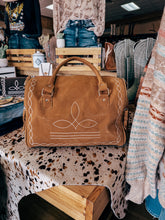 The Ole Josephine Suede Mini Duffle (Tan)