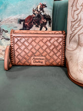 The Ole Ike Clanton Tooled Leather Handbag (Tan)