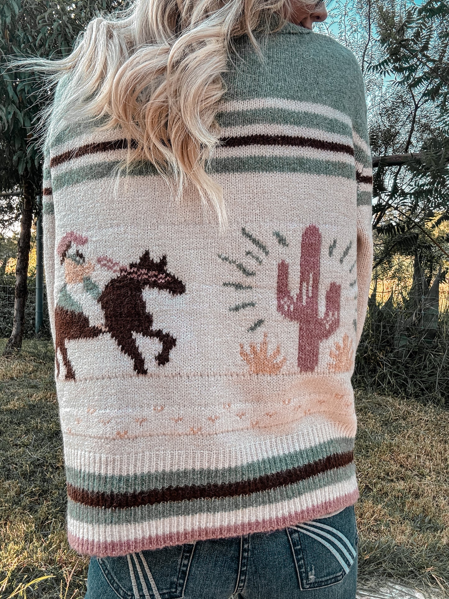 The Ennis Cowgirl Knit Cardigan - The Vintage Emmie