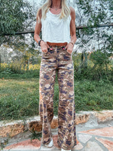 The Junction Wide Leg Camo Jeans