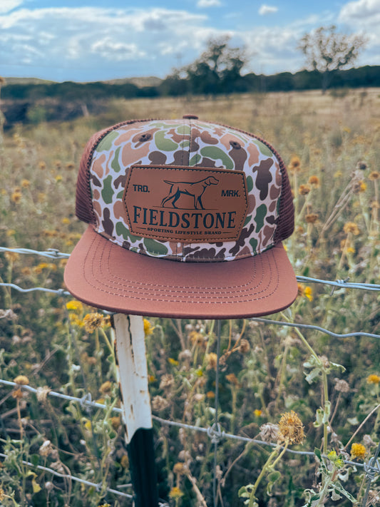 Fieldstone Vintage Brown Bill Hat - The Vintage Emmie