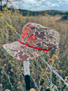 Fieldstone Retro Camo Rope Hat - The Vintage Emmie