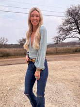 The Duval Bodysuit (Sage) - The Vintage Emmie