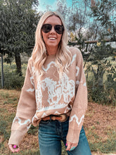 The Waneta Horse Sweater (Camel) - The Vintage Emmie