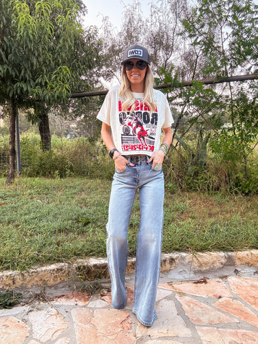 The Tecula Wide Leg Denim Jeans (Medium Wash) - The Vintage Emmie