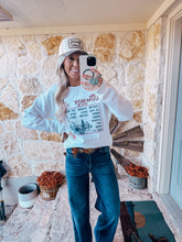 The Cowboy Tour Crewneck Sweatshirt (White) - The Vintage Emmie