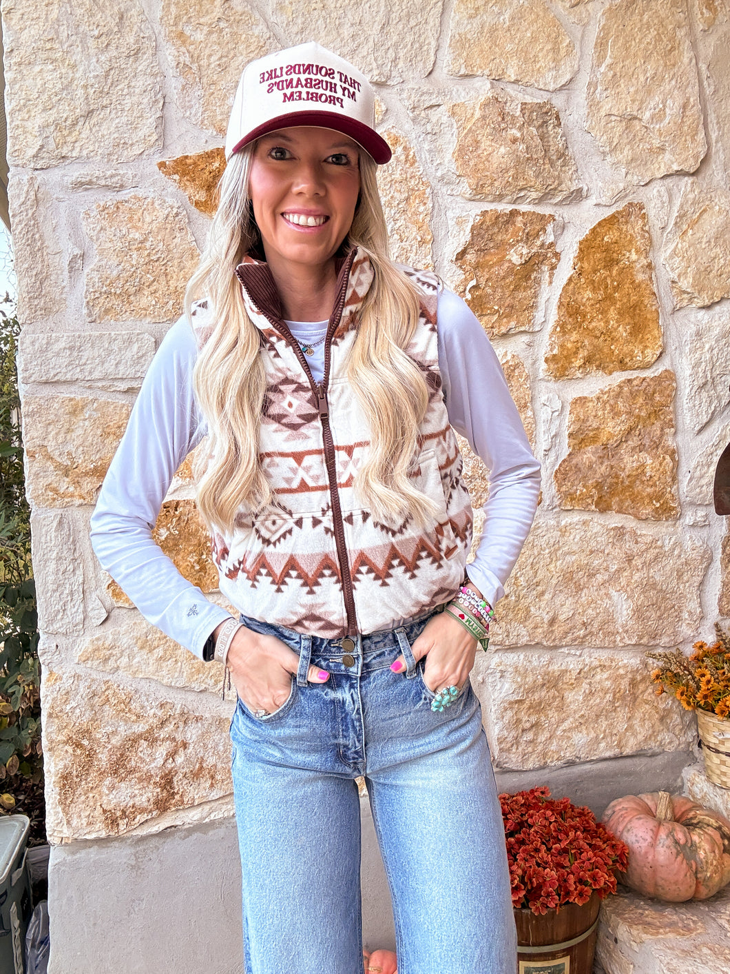 The Wilcoe Corduroy Reversible Vest (Brown) - The Vintage Emmie