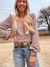 The Duval Bodysuit (Mocha) - The Vintage Emmie