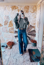 The Bristol Cropped Sweater (Green) - The Vintage Emmie