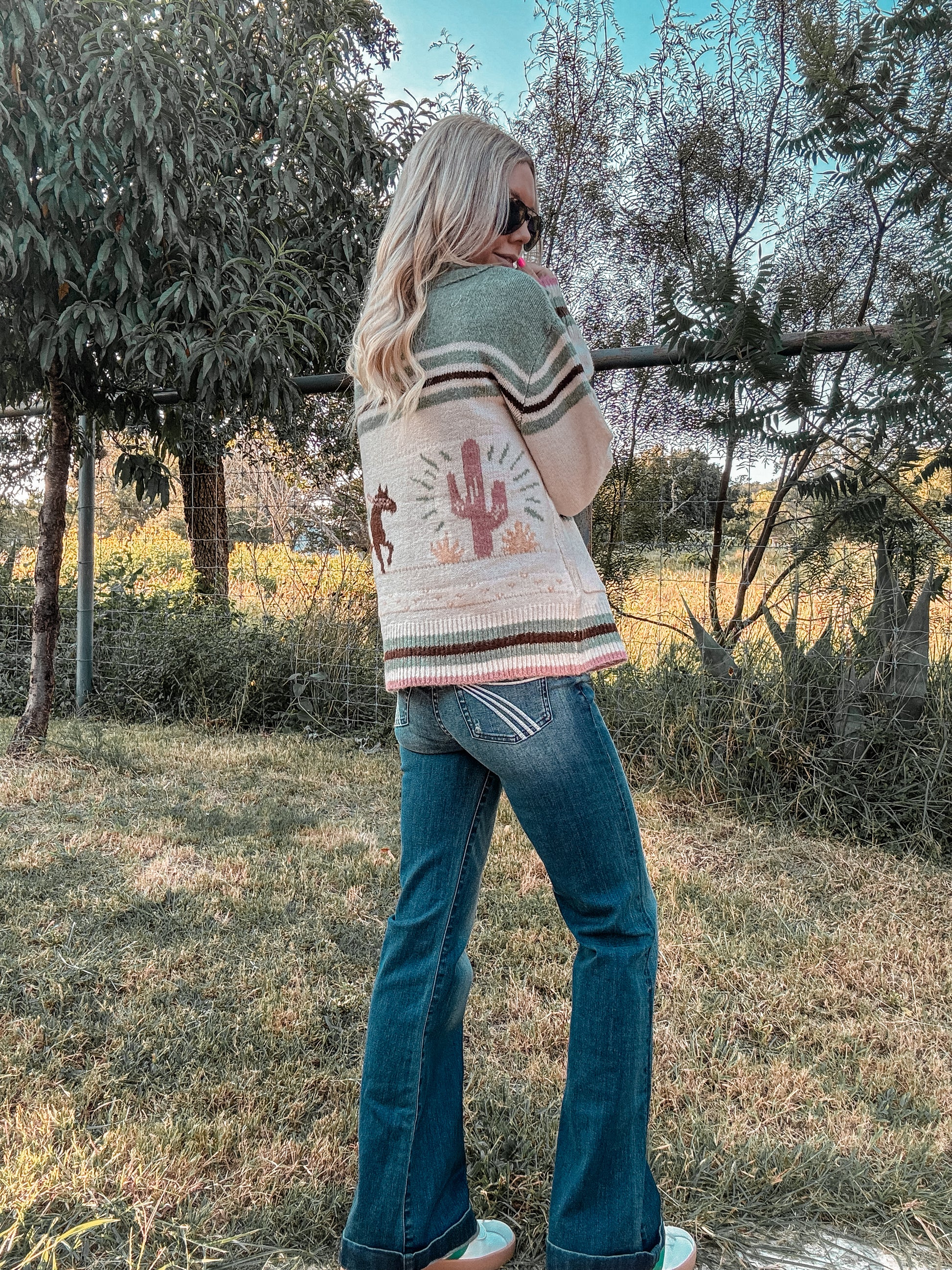 The Ennis Cowgirl Knit Cardigan - The Vintage Emmie