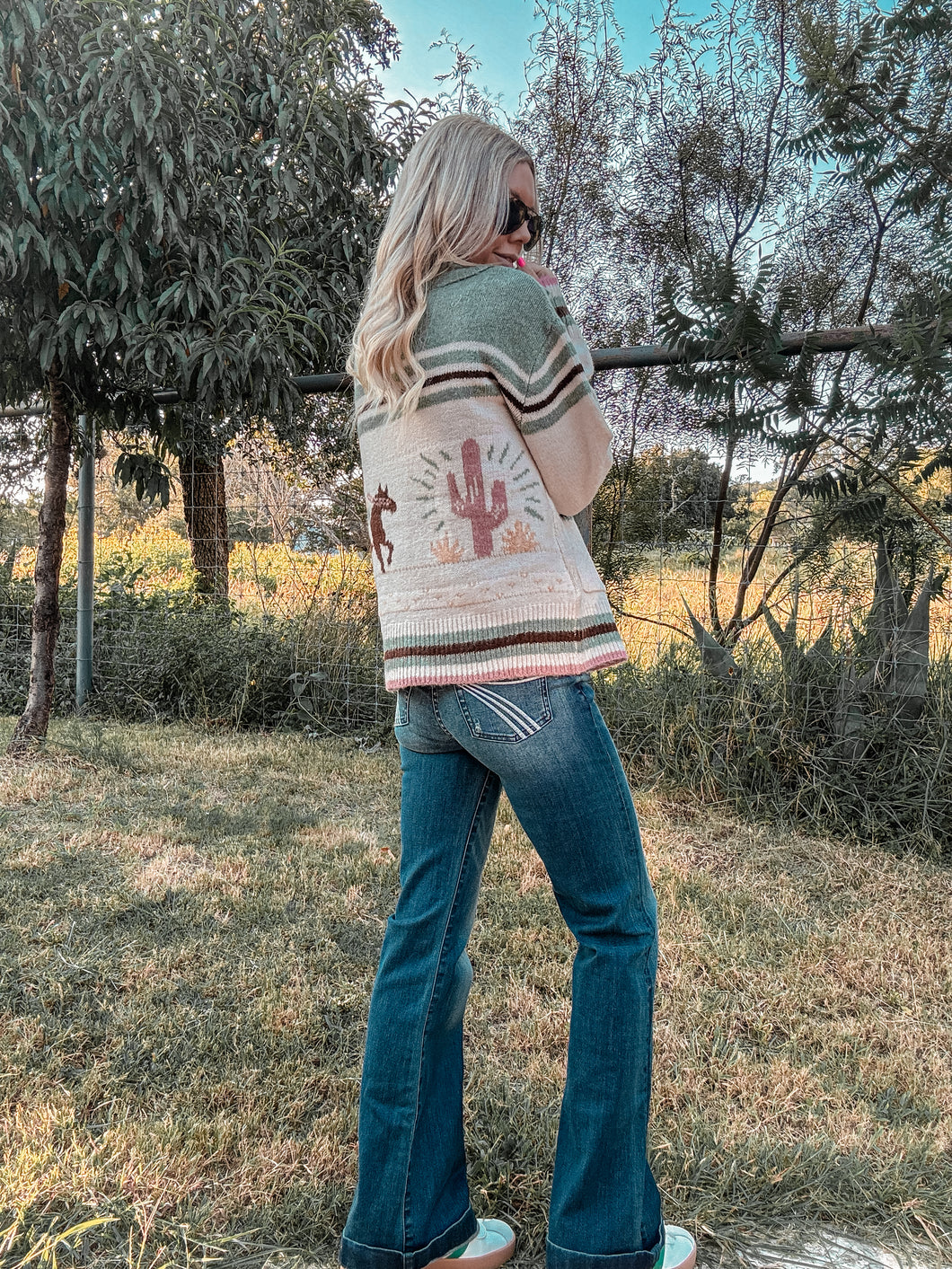 The Ennis Cowgirl Knit Cardigan
