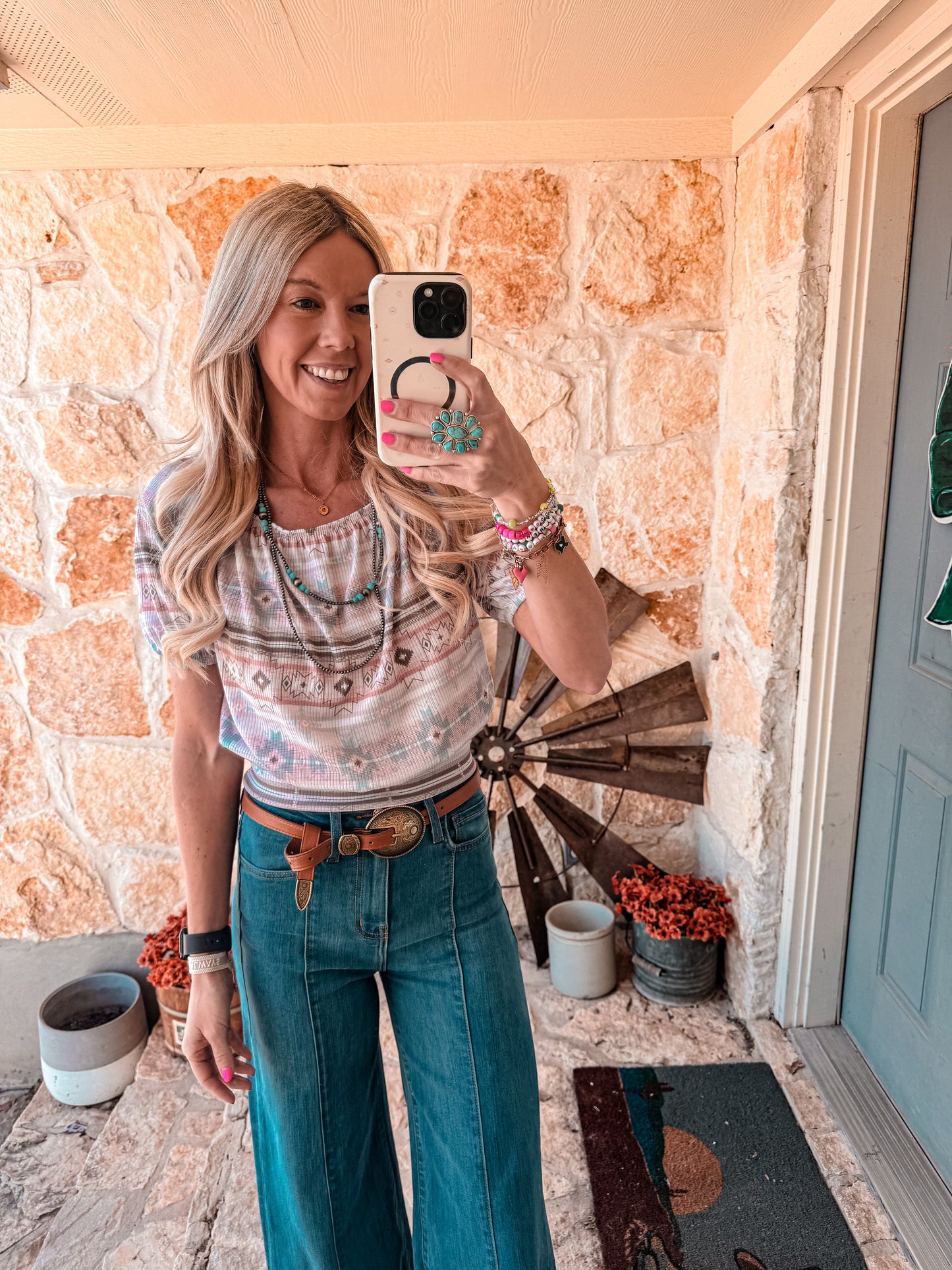 The Terlingua Aztec Top - The Vintage Emmie