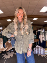 The Dewville Mineral Washed Pearl Snap Top - The Vintage Emmie