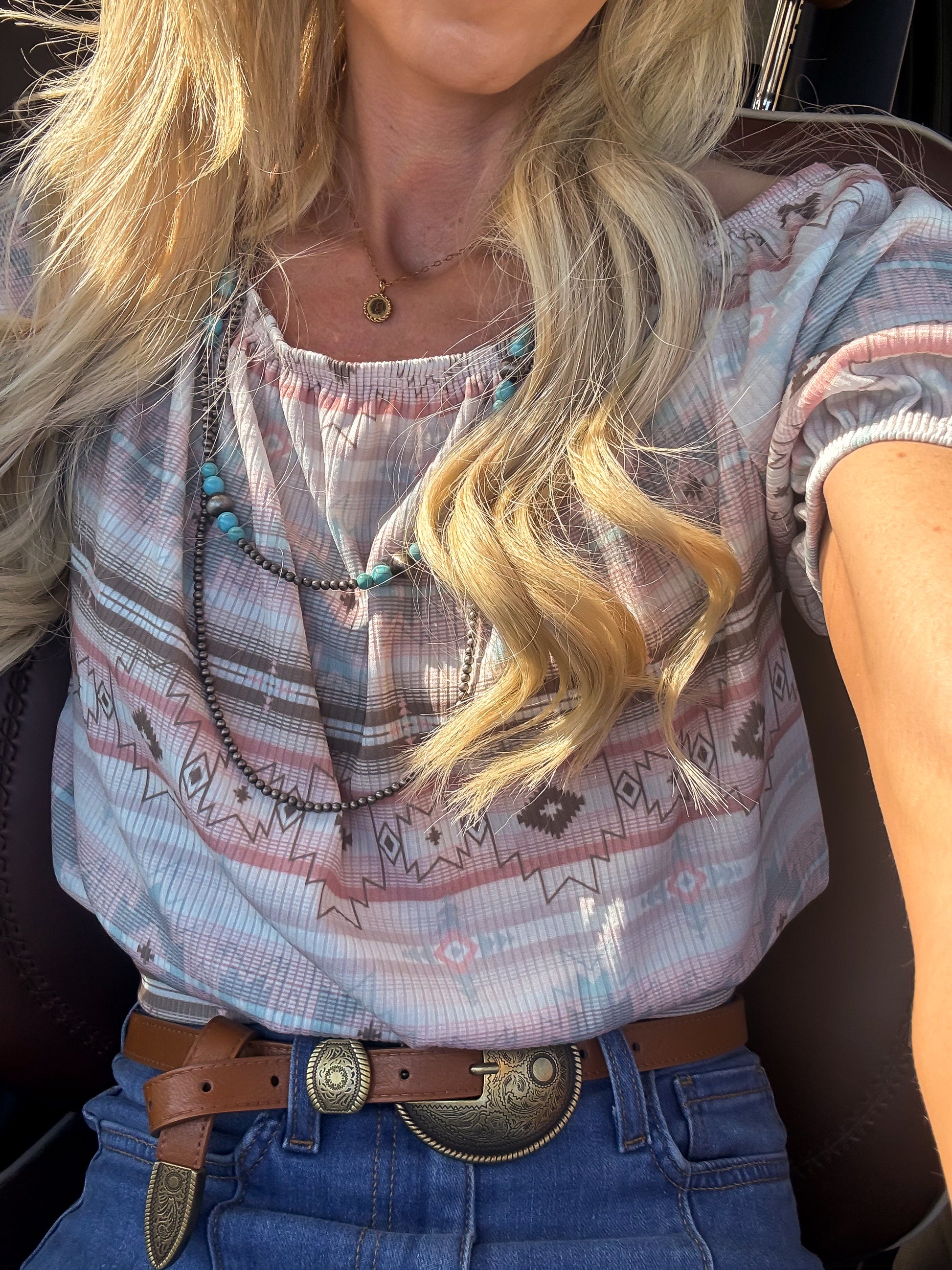 The Terlingua Aztec Top - The Vintage Emmie