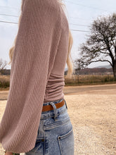 The Duval Bodysuit (Mocha) - The Vintage Emmie