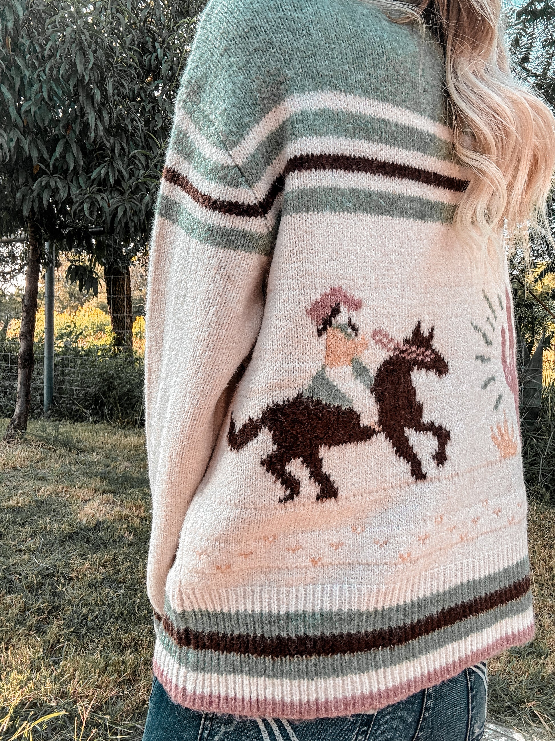 The Ennis Cowgirl Knit Cardigan - The Vintage Emmie