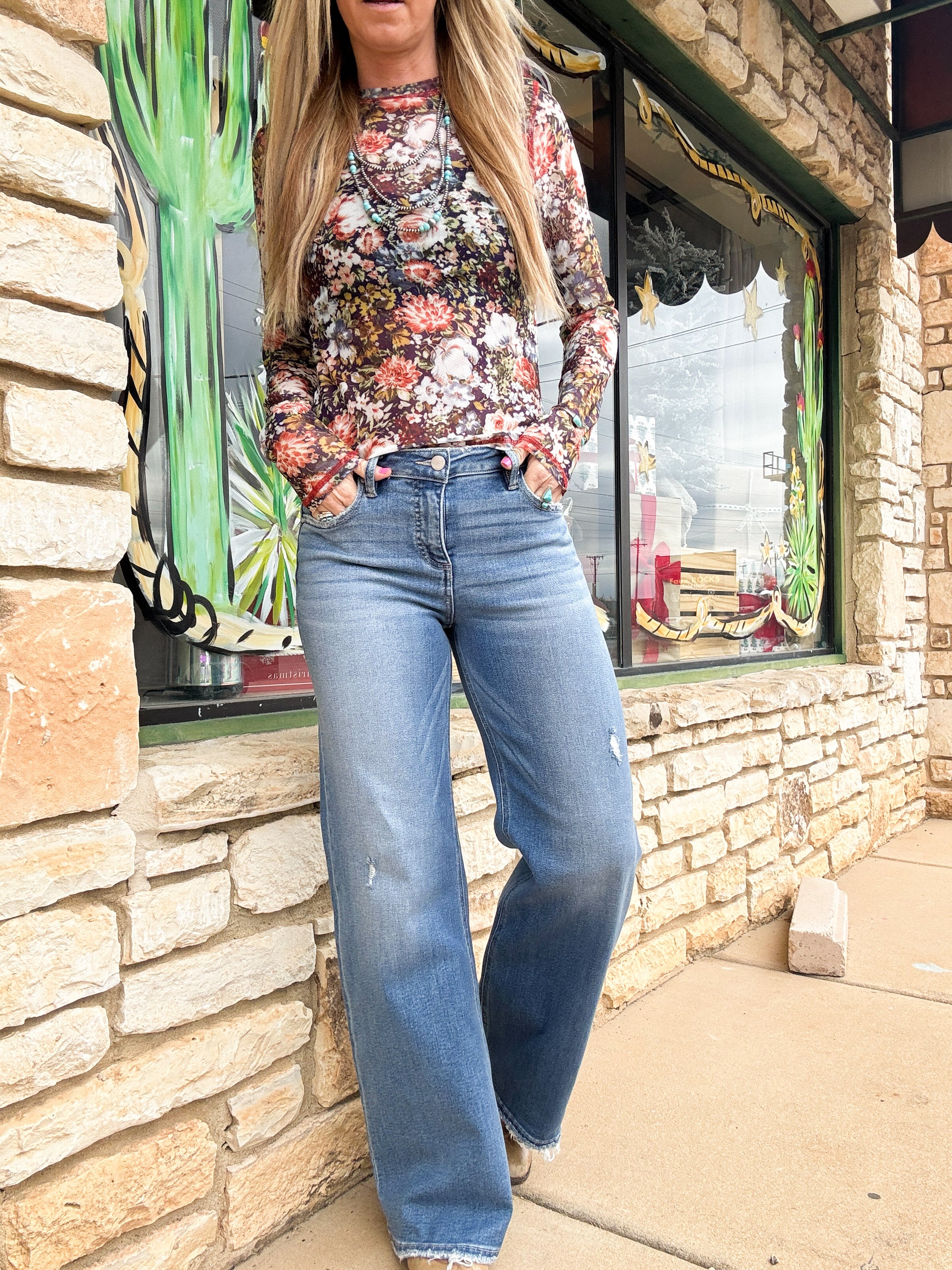 The Watson Wide Leg Jeans - The Vintage Emmie