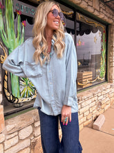 The Girvin Button Down (Light Denim)