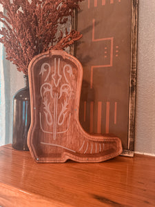 The Tombstone Boot Piggy Bank