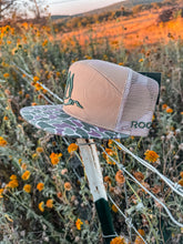 Roost Waterfowl Tan 3D Puff Logo Hat