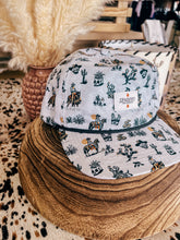 Sendero Muertos Print Hat (Baby Blue)