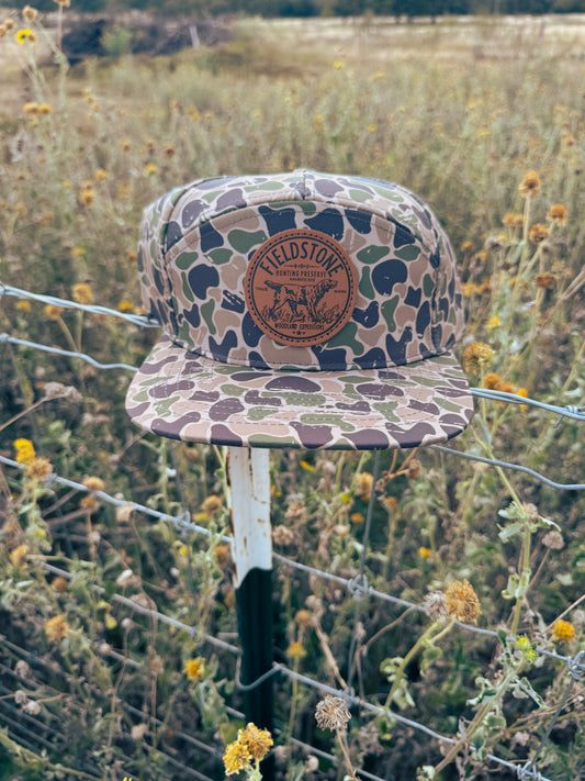 Fieldstonel Backwoods Camo Preserve Patch Hat - The Vintage Emmie