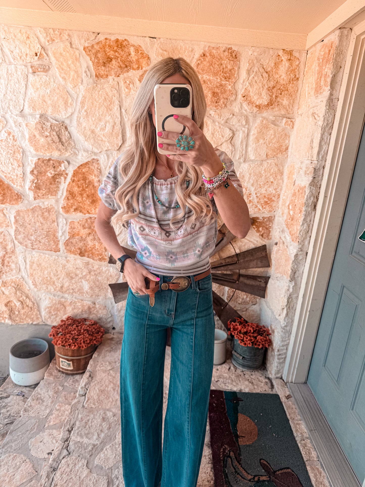 The Terlingua Aztec Top - The Vintage Emmie