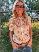 The Waxahachie Western Things Button Down