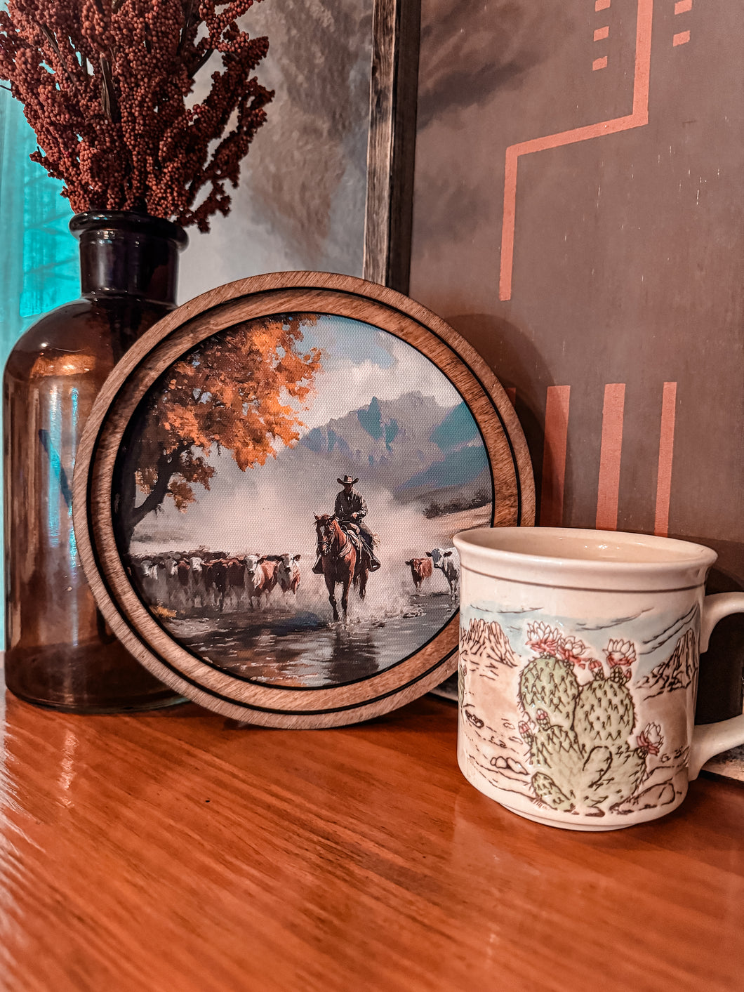 The Cowboy Creek Picture (Round)