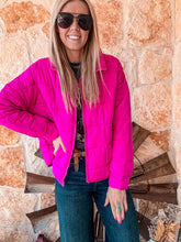 The Jericho Puffer Jacket (Hot Pink)