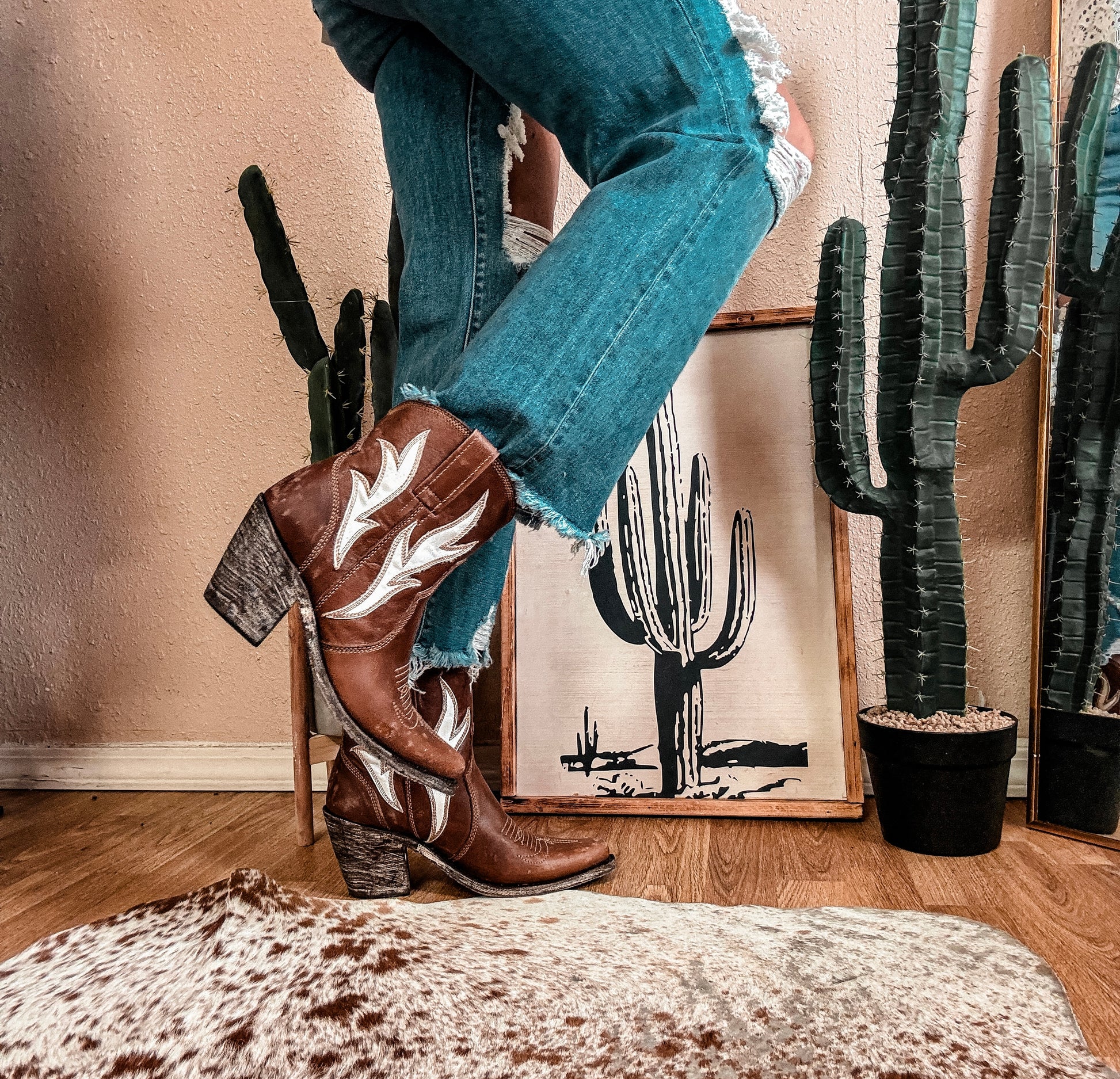 Liberty Black Evan Mossil Tan - The Vintage Emmie