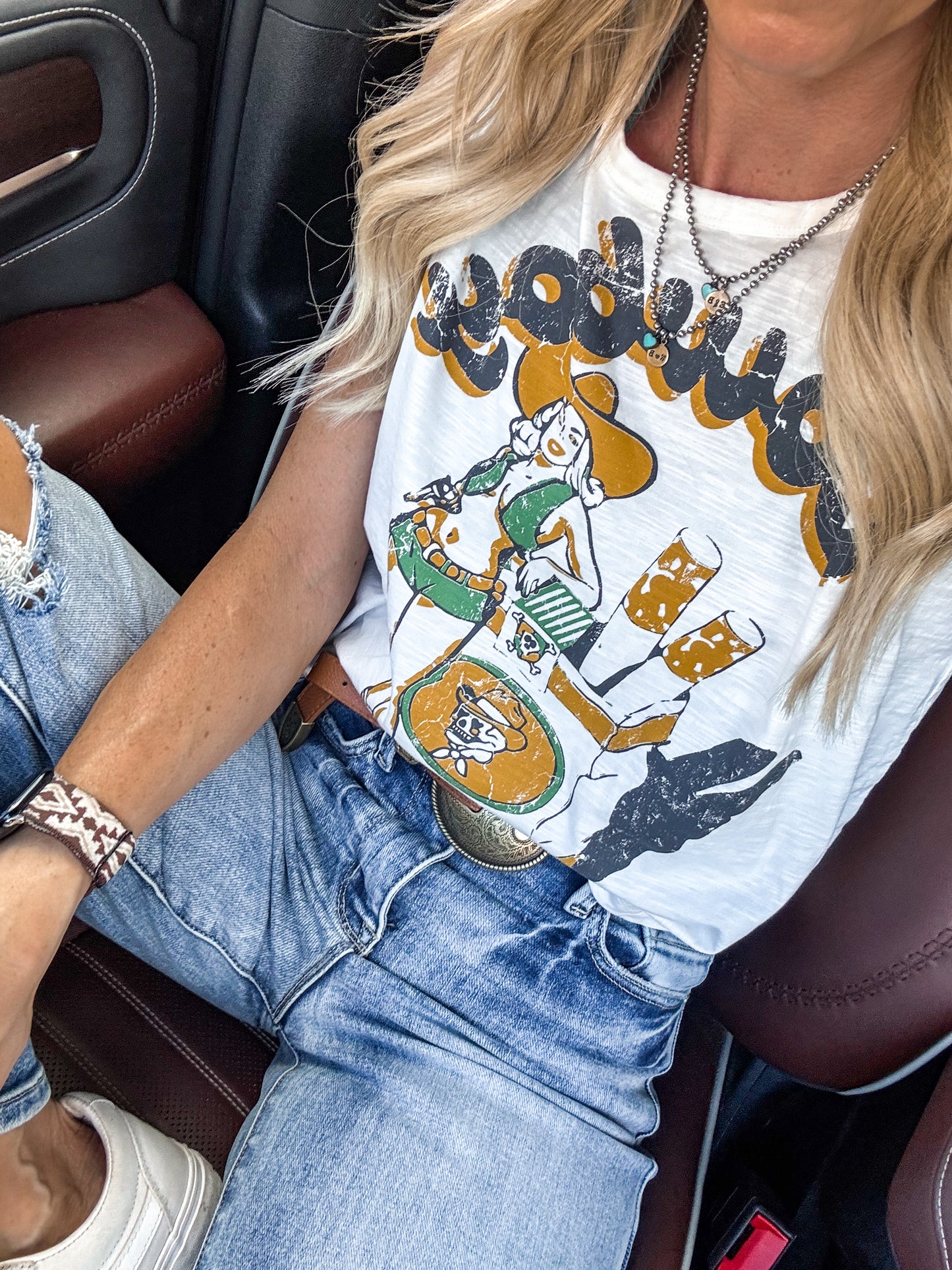 Cowboy Killer Muscle Tank (White) - The Vintage Emmie