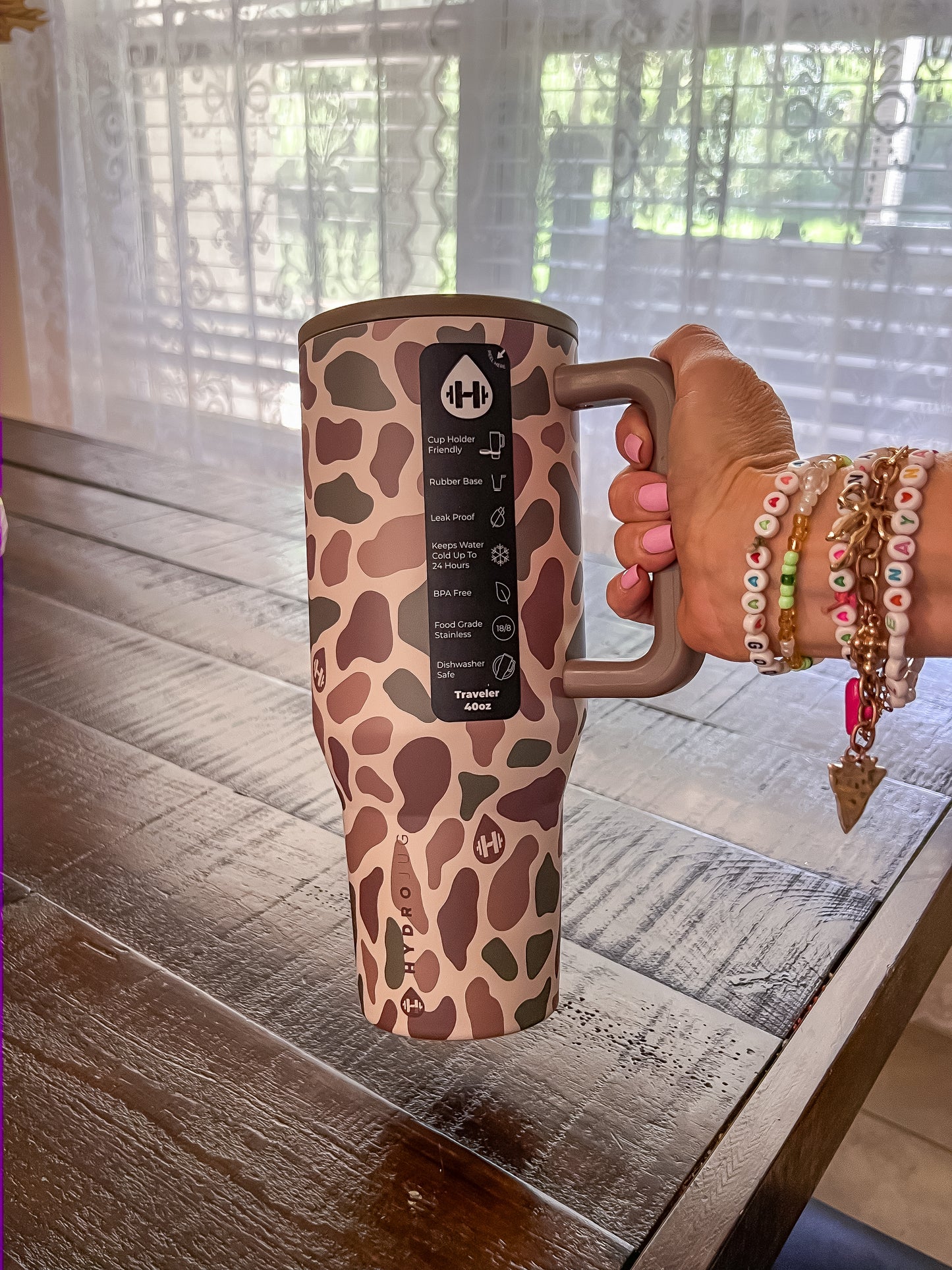 Hydro Jug Duck Camo 40 oz Traveler Tumbler