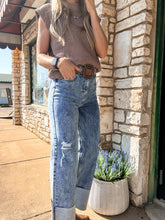 Load image into Gallery viewer, The Coahoma High Waisted Wide Leg Jeans