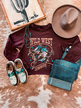 Wild West Cowboys Crop Sweater