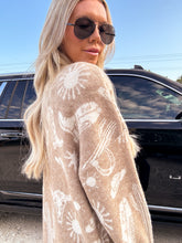 The Maryetta Cowboy Cardigan (Tan) - The Vintage Emmie