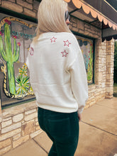 All That Glitters Cowboy Sweater (Off White)